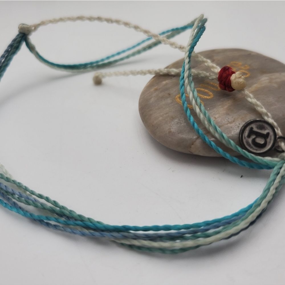 Pura vida‎ Beachy blue twine simplistic bracelet - Picture 2 of 3